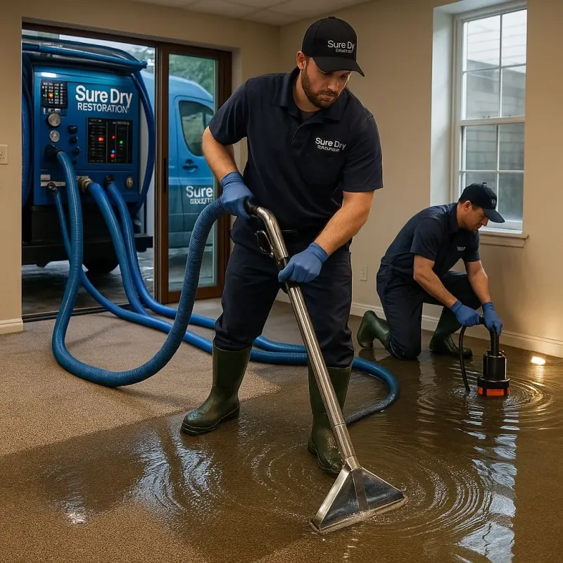 Water Extraction and Removal process in Chester County, PA